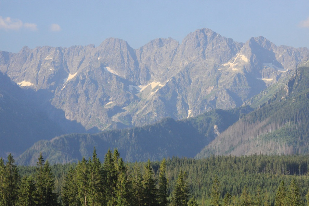 Tatry wieczorem, Tatry o poranku