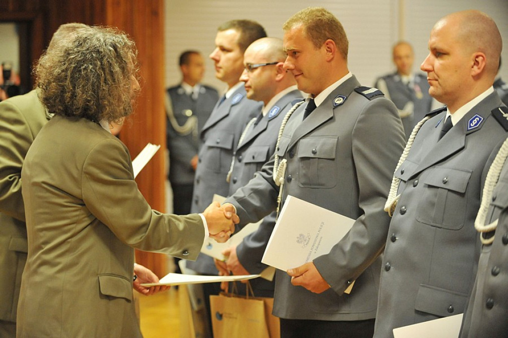 Święto Policji - uroczystości w UM Zakopane