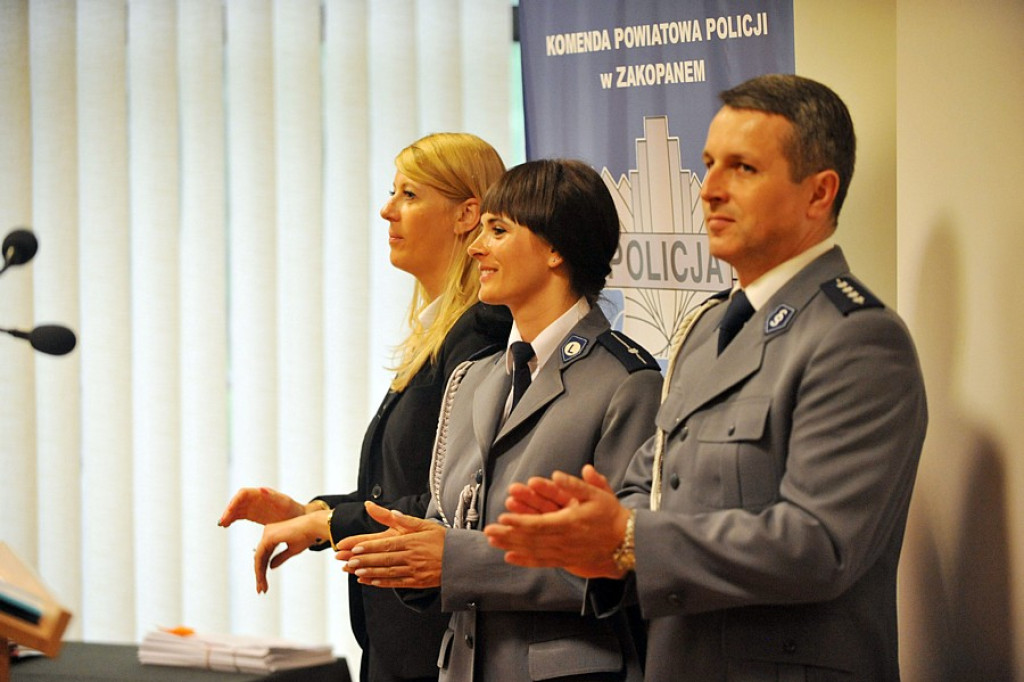 Święto Policji - uroczystości w UM Zakopane