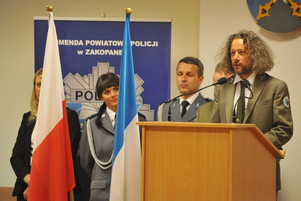 Święto Policji - uroczystości w UM Zakopane