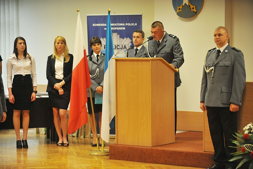 Święto Policji - uroczystości w UM Zakopane