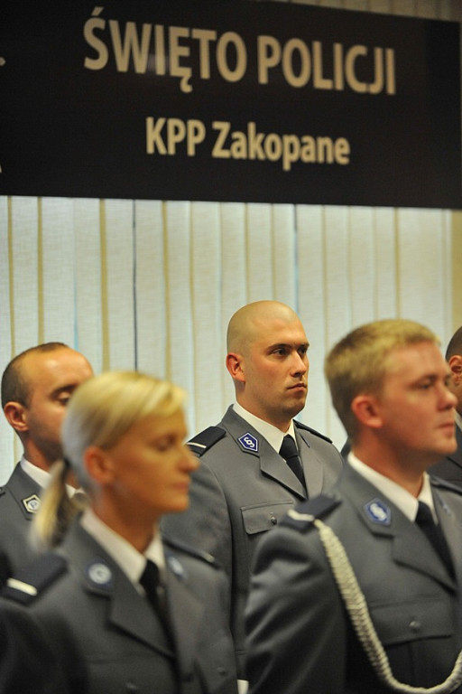 Święto Policji - uroczystości w UM Zakopane