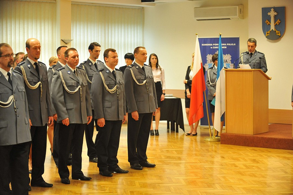 Święto Policji - uroczystości w UM Zakopane