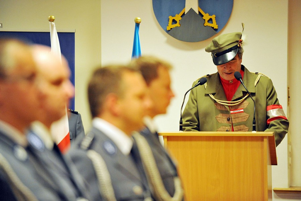 Święto Policji - uroczystości w UM Zakopane