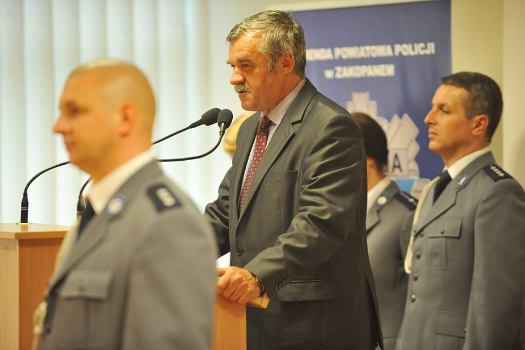 Święto Policji - uroczystości w UM Zakopane