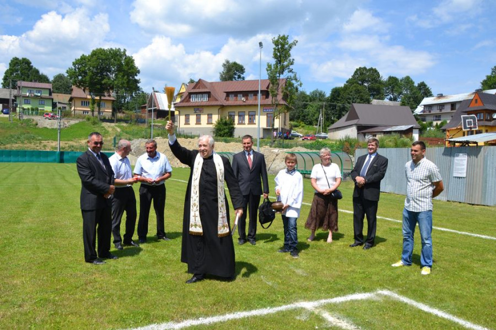 Boisko sportowe w Pyzówce zostało oficjalnie otwarte