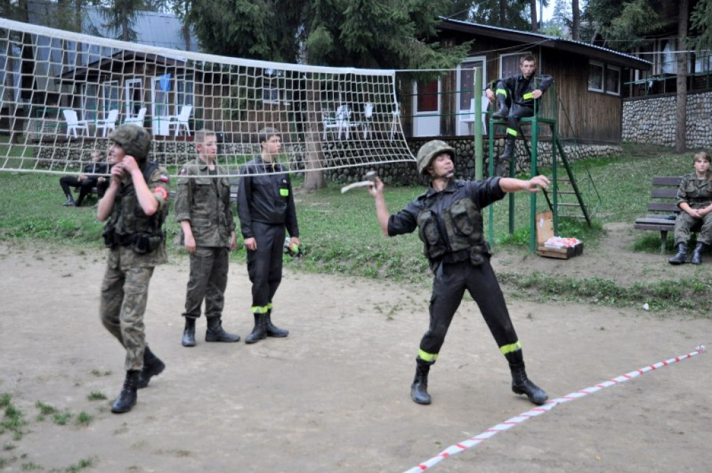 Obóz w Niedzicy 2014 - nowotarscy kadeci zaczęli rok szkolny
