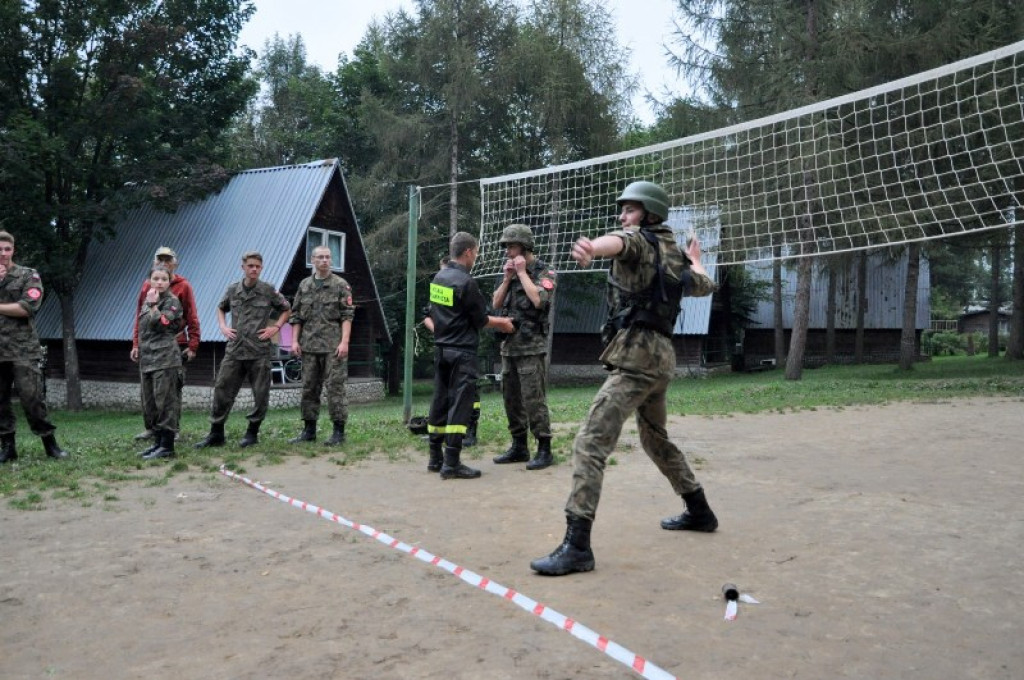 Obóz w Niedzicy 2014 - nowotarscy kadeci zaczęli rok szkolny