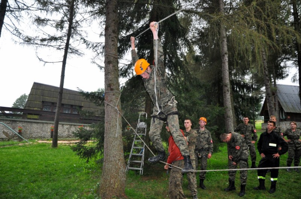 Obóz w Niedzicy 2014 - nowotarscy kadeci zaczęli rok szkolny