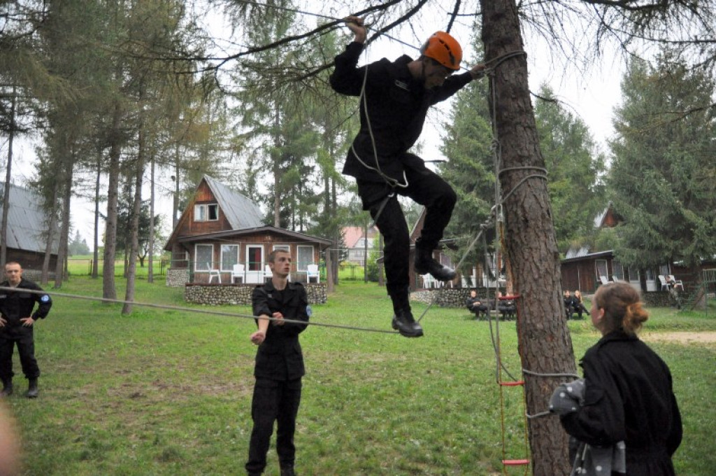 Obóz w Niedzicy 2014 - nowotarscy kadeci zaczęli rok szkolny
