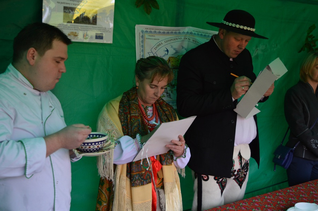 Polaniarski osod w deszczu