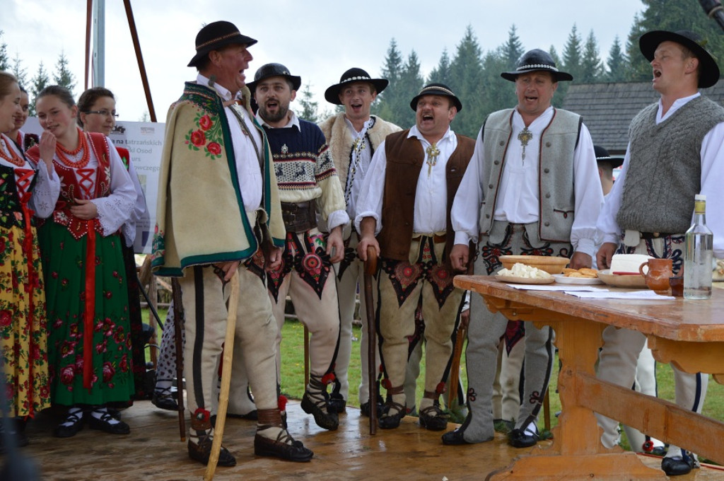 Polaniarski osod w deszczu