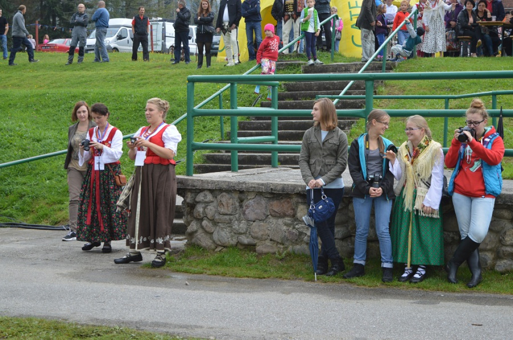 Polaniarski osod w deszczu