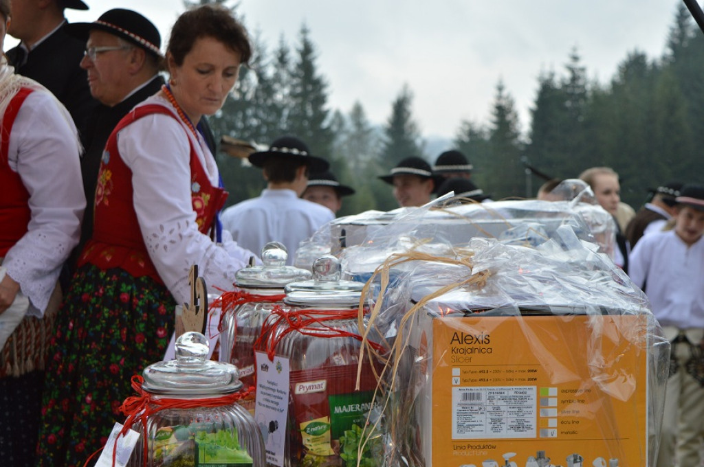 Polaniarski osod w deszczu