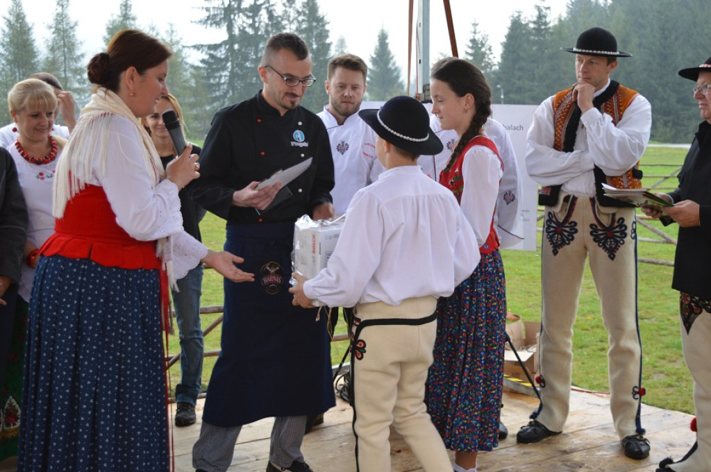 Polaniarski osod w deszczu