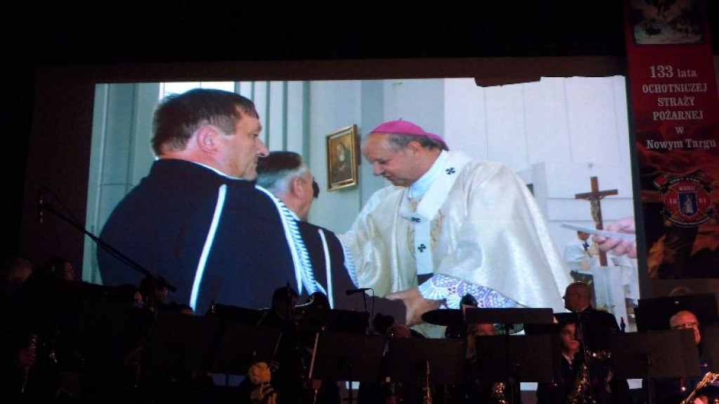 Koncert Miejskiej Orkiestry Dętej na 133. urodziny nowotarskiej OSP