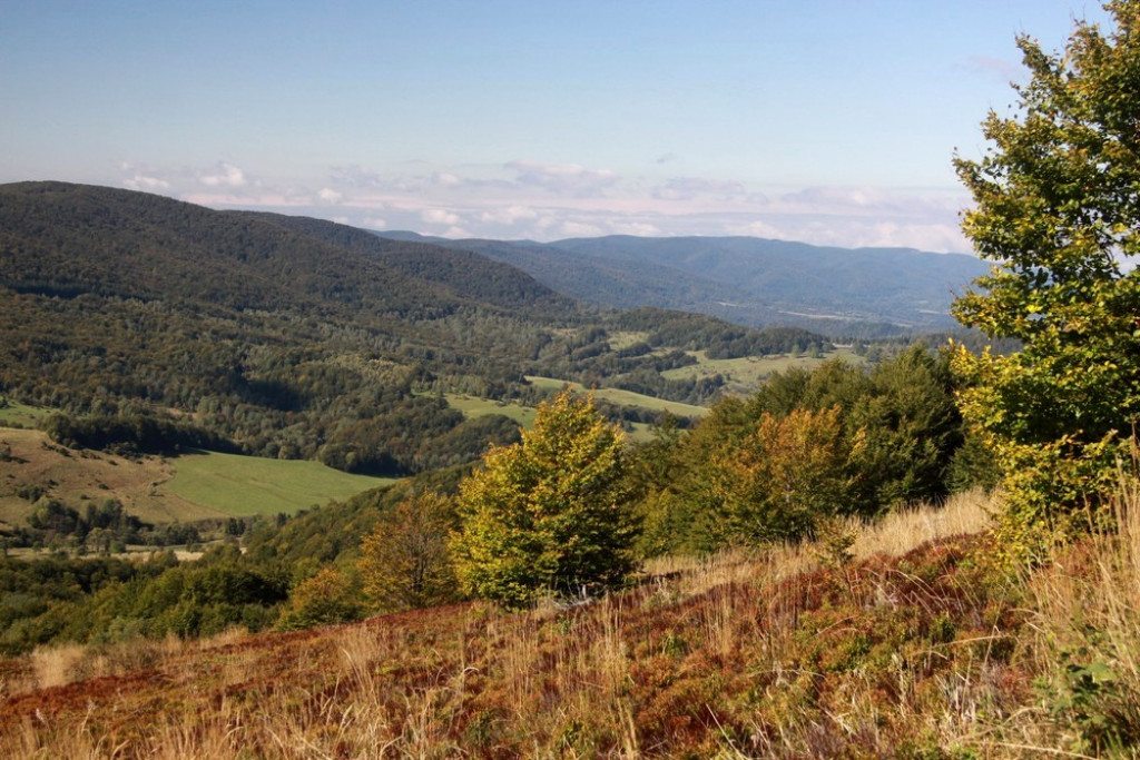 Deszcz w Tatrach, słońce w Bieszczadach