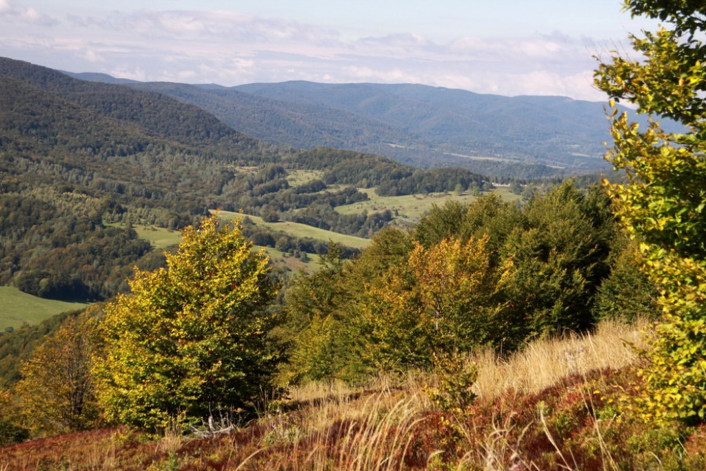 Deszcz w Tatrach, słońce w Bieszczadach