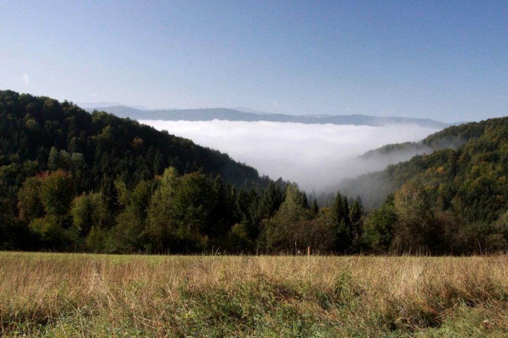 Deszcz w Tatrach, słońce w Bieszczadach