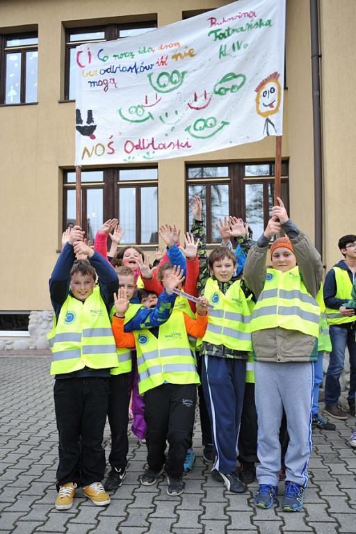 Odblaskowy spacer po Bukowinie