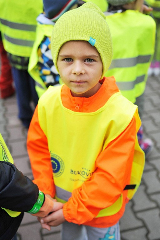 Odblaskowy spacer po Bukowinie