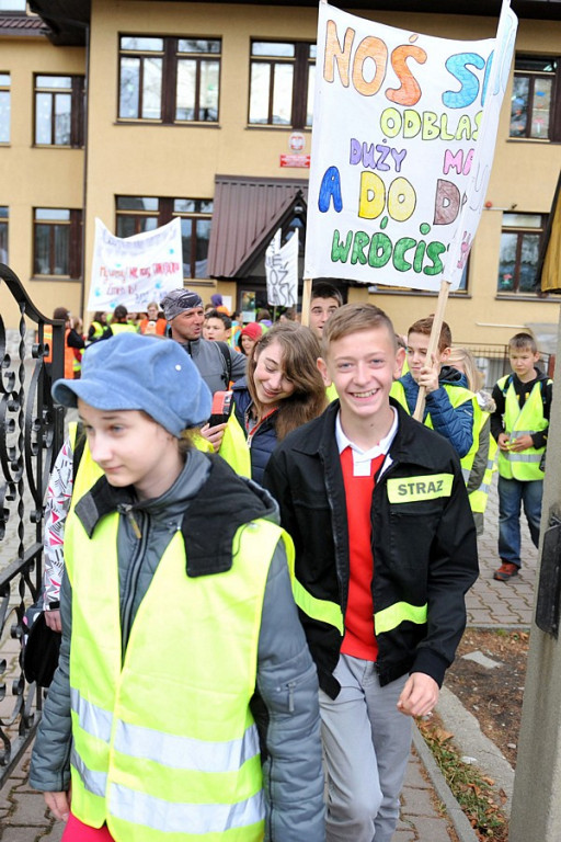 Odblaskowy spacer po Bukowinie