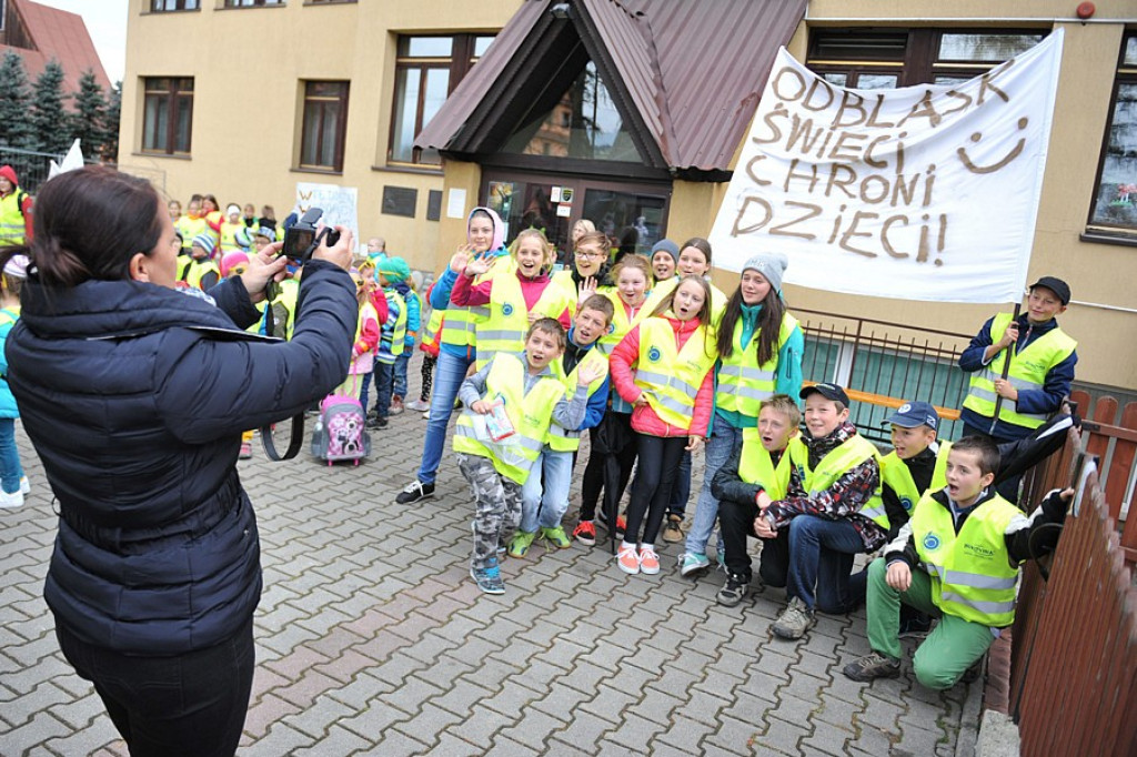 Odblaskowy spacer po Bukowinie