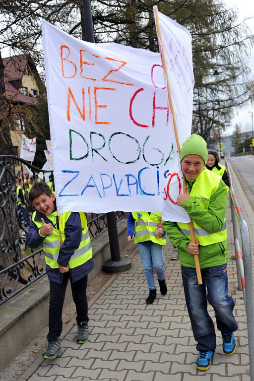 Odblaskowy spacer po Bukowinie