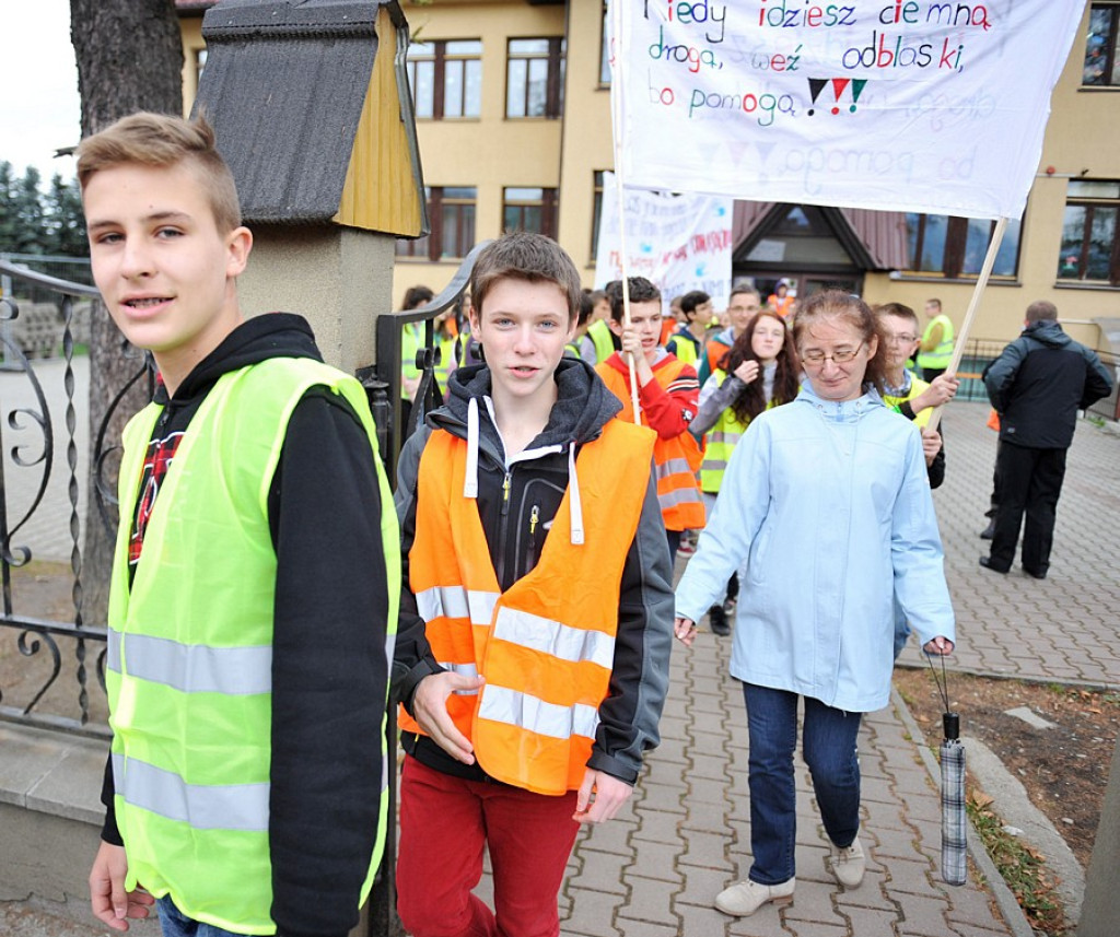 Odblaskowy spacer po Bukowinie
