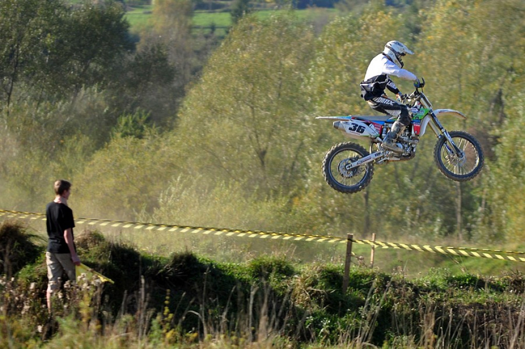 Amatorskie zawody motocrossowe