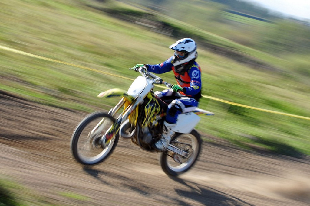 Amatorskie zawody motocrossowe