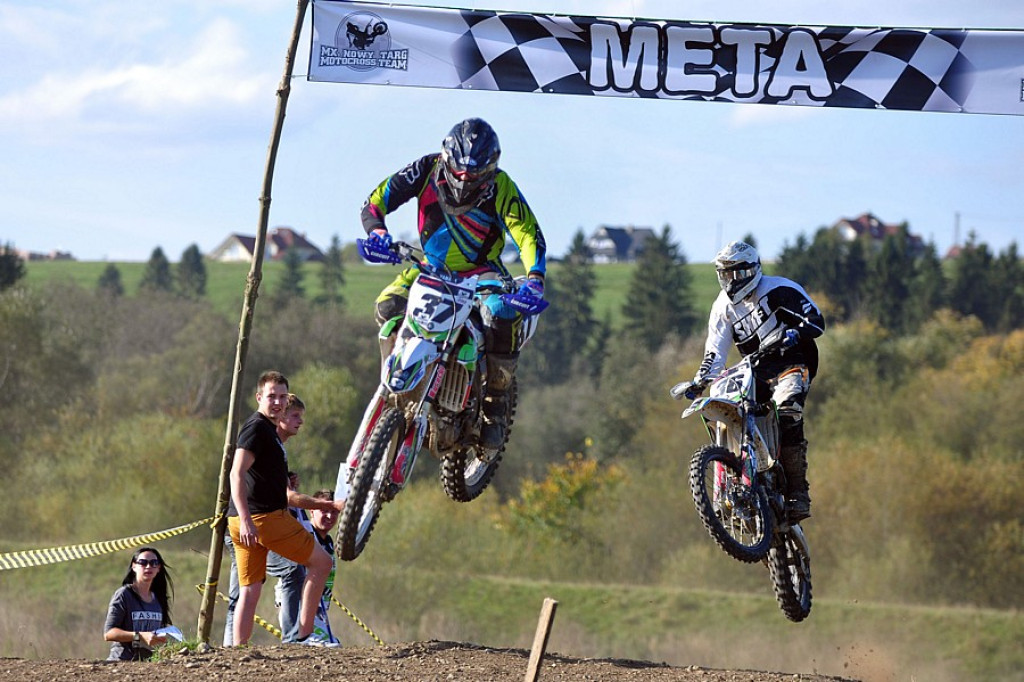 Amatorskie zawody motocrossowe