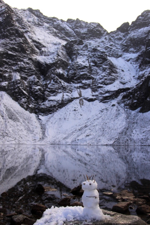 Opustoszałe Morskie Oko i Czarny Staw pod Rysami