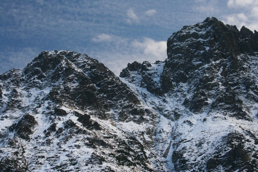 Opustoszałe Morskie Oko i Czarny Staw pod Rysami