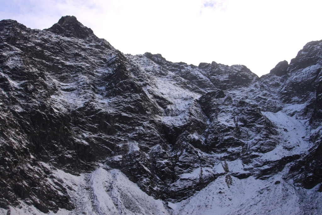 Opustoszałe Morskie Oko i Czarny Staw pod Rysami