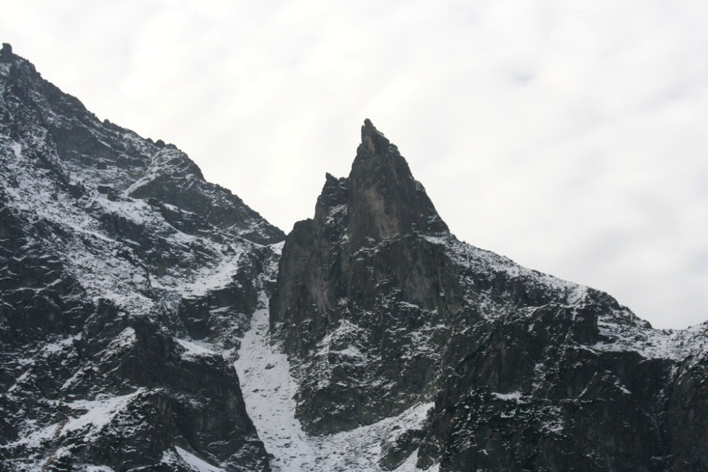 Opustoszałe Morskie Oko i Czarny Staw pod Rysami