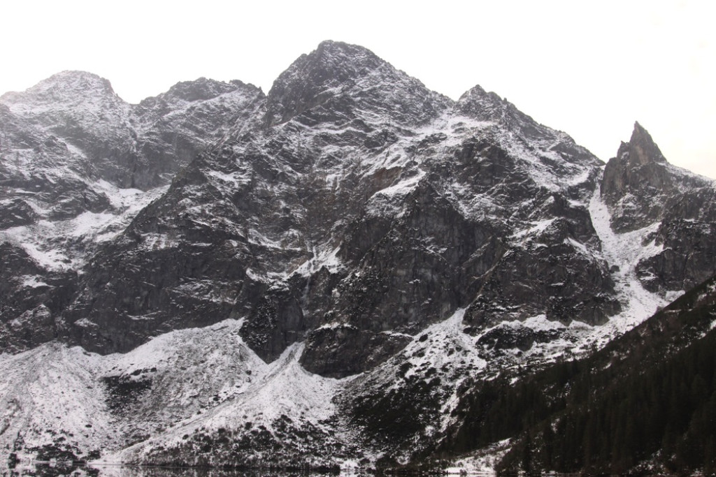 Opustoszałe Morskie Oko i Czarny Staw pod Rysami