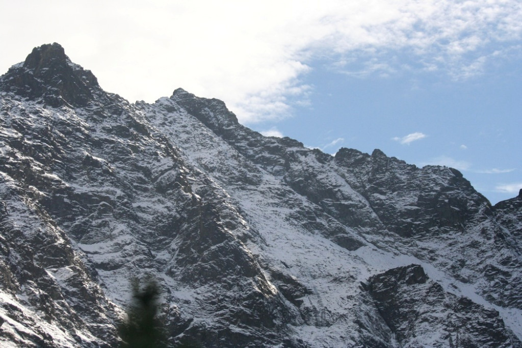 Opustoszałe Morskie Oko i Czarny Staw pod Rysami