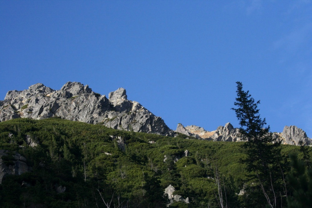 Opustoszałe Morskie Oko i Czarny Staw pod Rysami