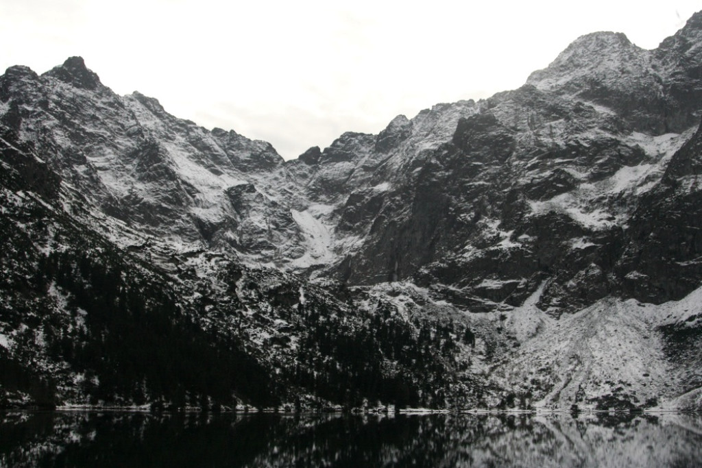 Opustoszałe Morskie Oko i Czarny Staw pod Rysami