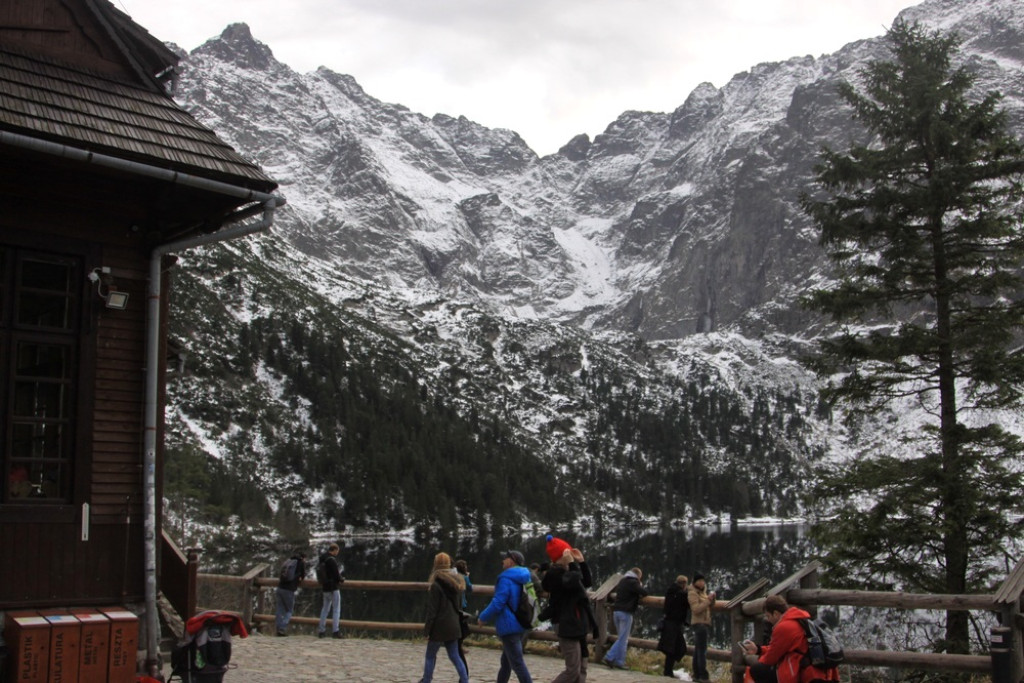 Opustoszałe Morskie Oko i Czarny Staw pod Rysami