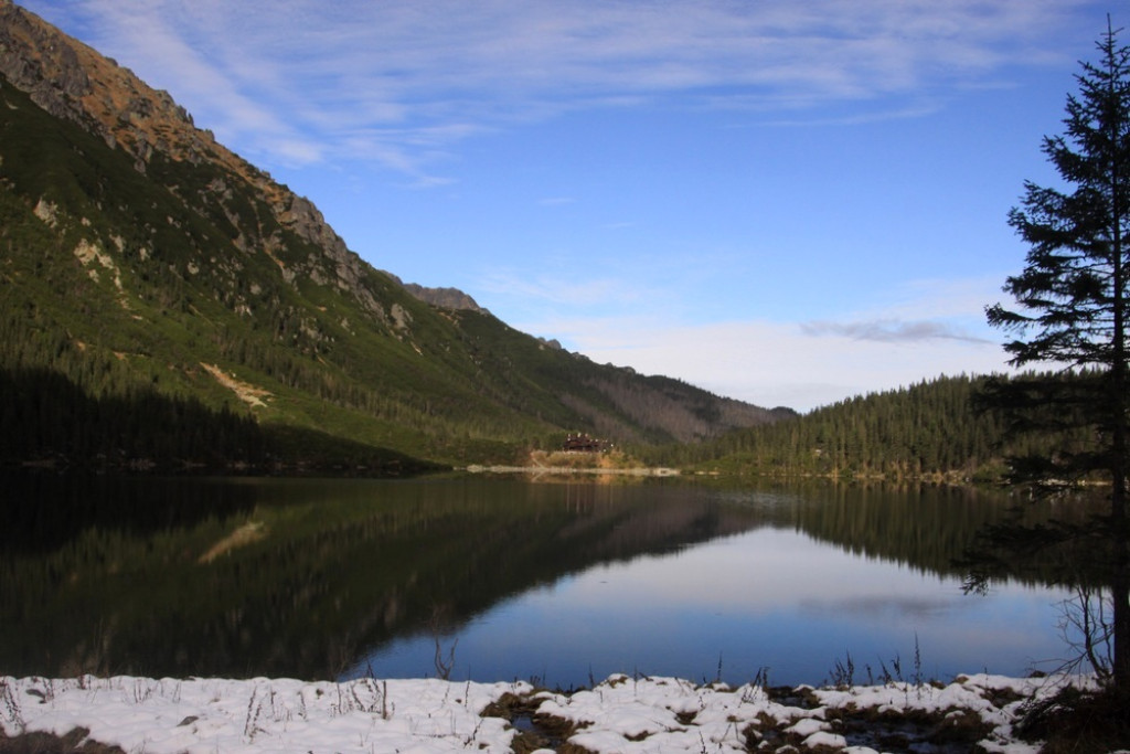 Opustoszałe Morskie Oko i Czarny Staw pod Rysami