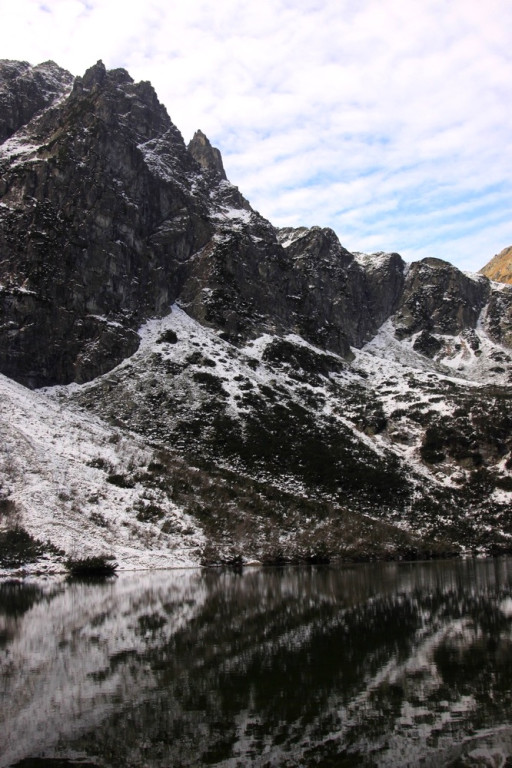 Opustoszałe Morskie Oko i Czarny Staw pod Rysami
