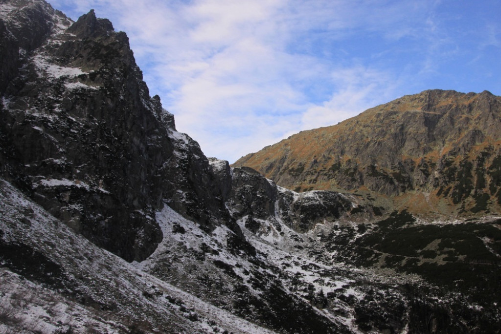 Opustoszałe Morskie Oko i Czarny Staw pod Rysami