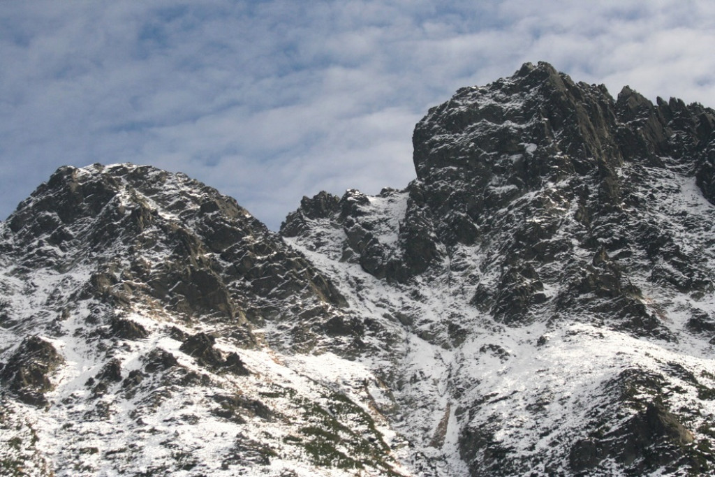 Opustoszałe Morskie Oko i Czarny Staw pod Rysami