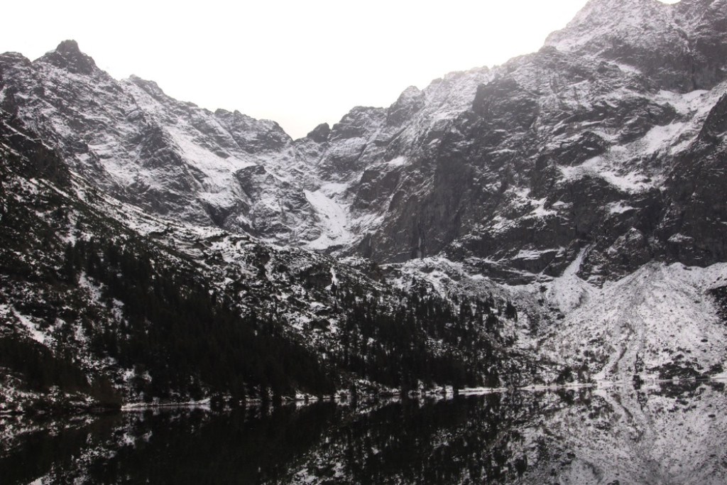 Opustoszałe Morskie Oko i Czarny Staw pod Rysami