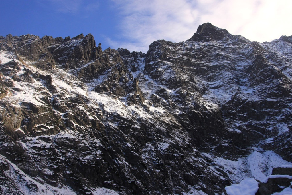Opustoszałe Morskie Oko i Czarny Staw pod Rysami