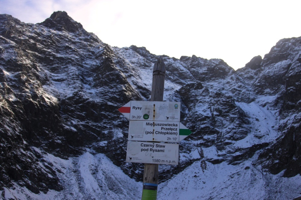 Opustoszałe Morskie Oko i Czarny Staw pod Rysami