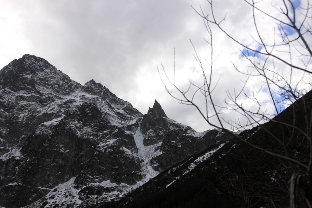 Opustoszałe Morskie Oko i Czarny Staw pod Rysami
