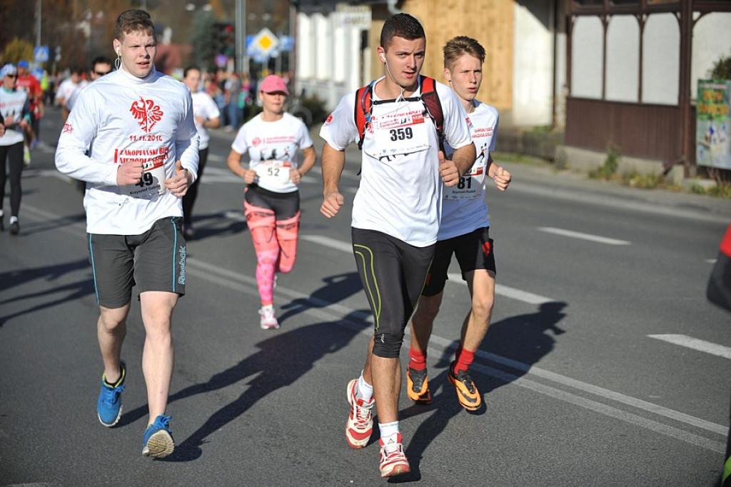 11 listopada: I Zakopiański Bieg Niepodległości